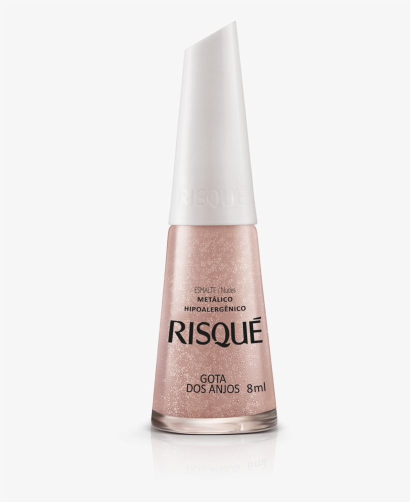 Esmalte Meta¦ülico Gota Dos Anjos Final Flux - Risque, transparent png #4651027