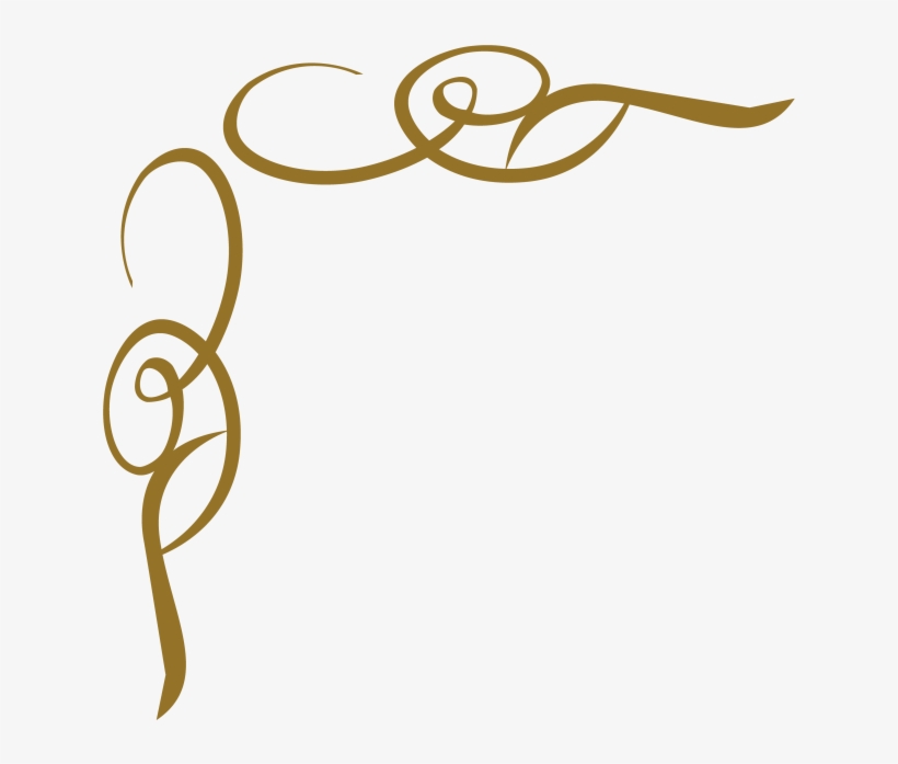 Decorative Corner - Portable Network Graphics, transparent png #4651275