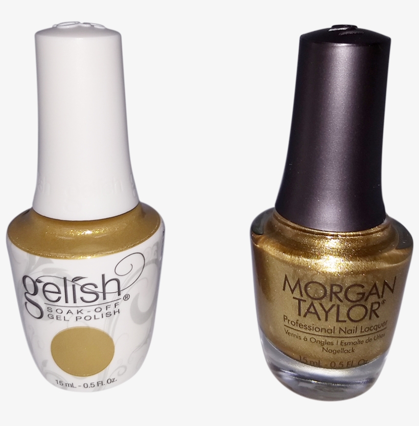 Gelish & Morgan Taylor - Gelish, transparent png #4651514