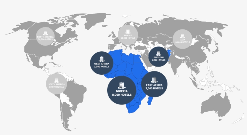 Nkwa Anyi - Nafta Countries Map, transparent png #4652657