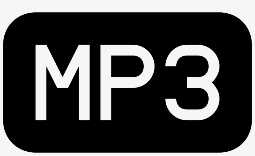 Mp3 Compressed Music File Interface Symbol Of Rounded - Mp4 Logo Png, transparent png #4653696