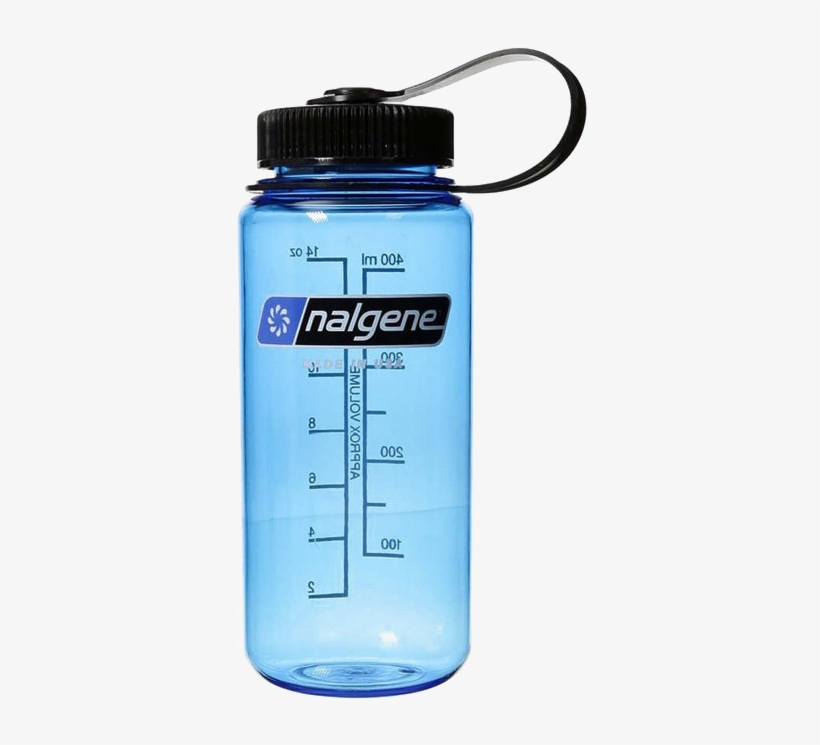 Water Bottle Png Picture - Nalgene - Wide Mouth Bpa Free Water Bottle Clear Pink, transparent png #4655389