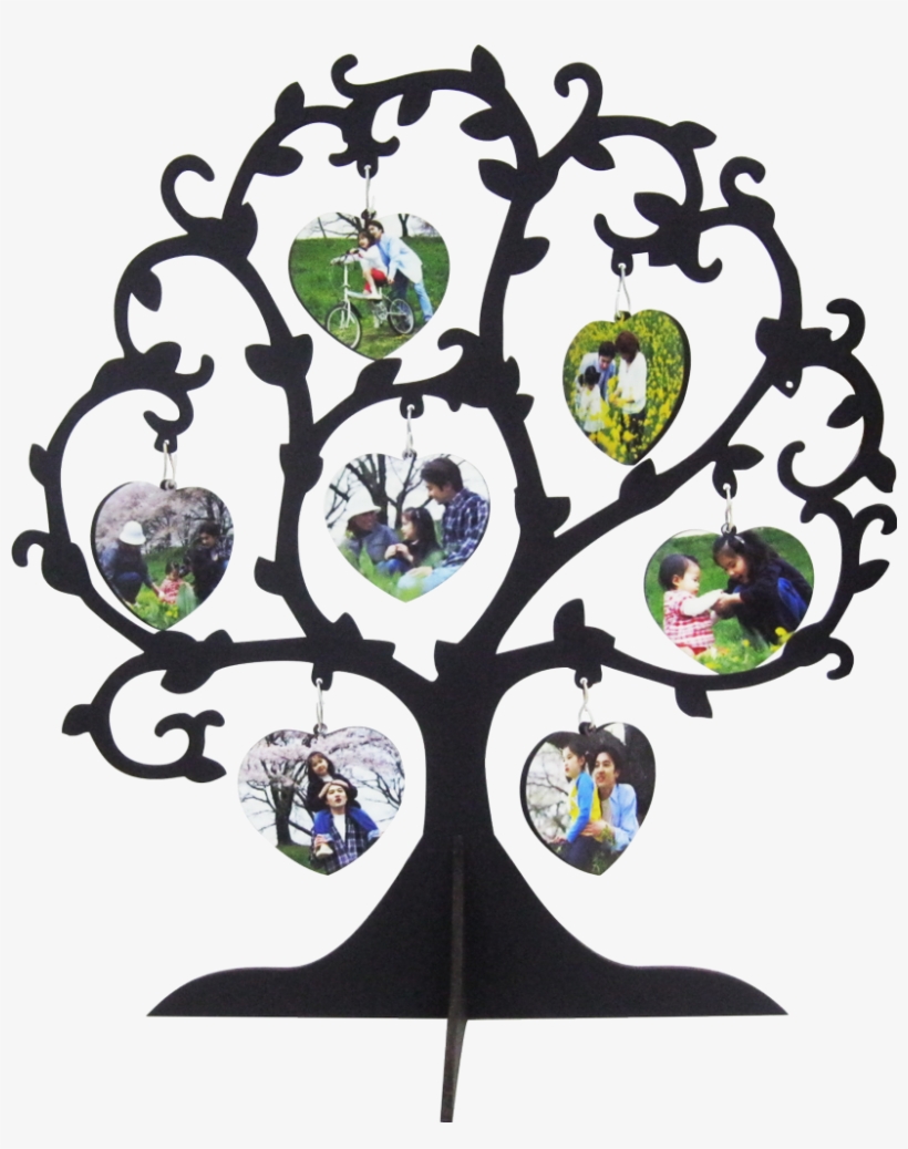 Atacado Sublimação Em Branco Artesanato De Presente - Tree Photo Collage Png, transparent png #4655452