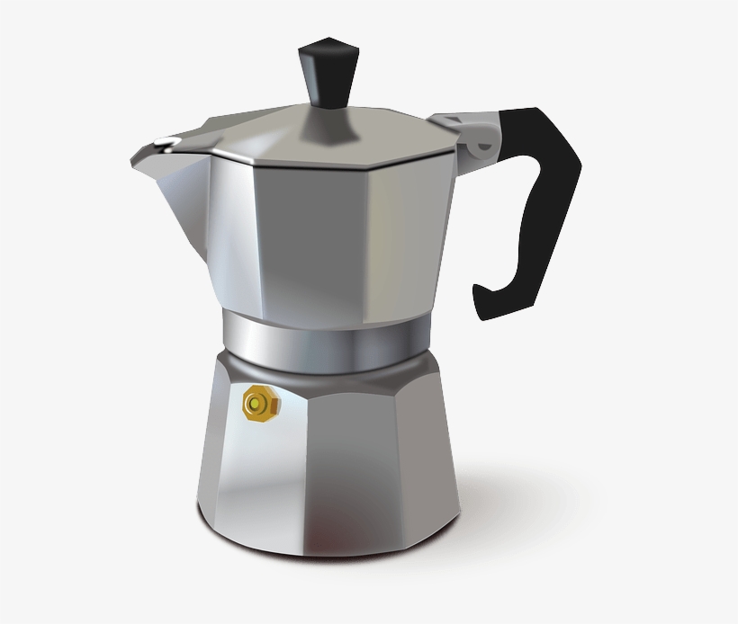 Enjoy Black Coffee - Italian Coffee Maker, transparent png #4655517