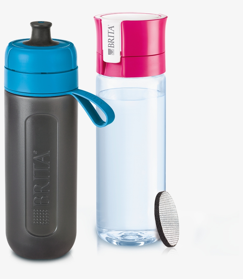 Fill&enjoy Brita Water Filter Fill&go Active, transparent png #4655576