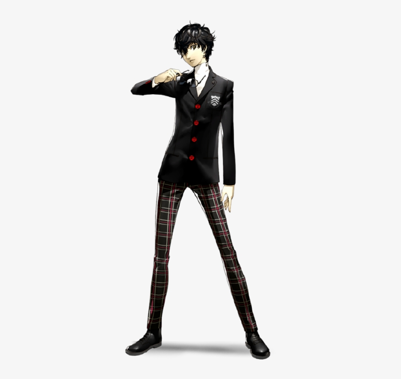 ¿estás Listo Para Unirte A Los Ladrones Fantasmas - Persona 5 Akira Cosplay, transparent png #4655582