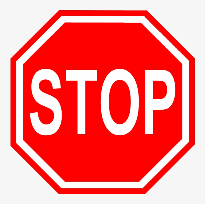 Placa De Pare Png - Stop Sign Clip Art Free, transparent png #4655730