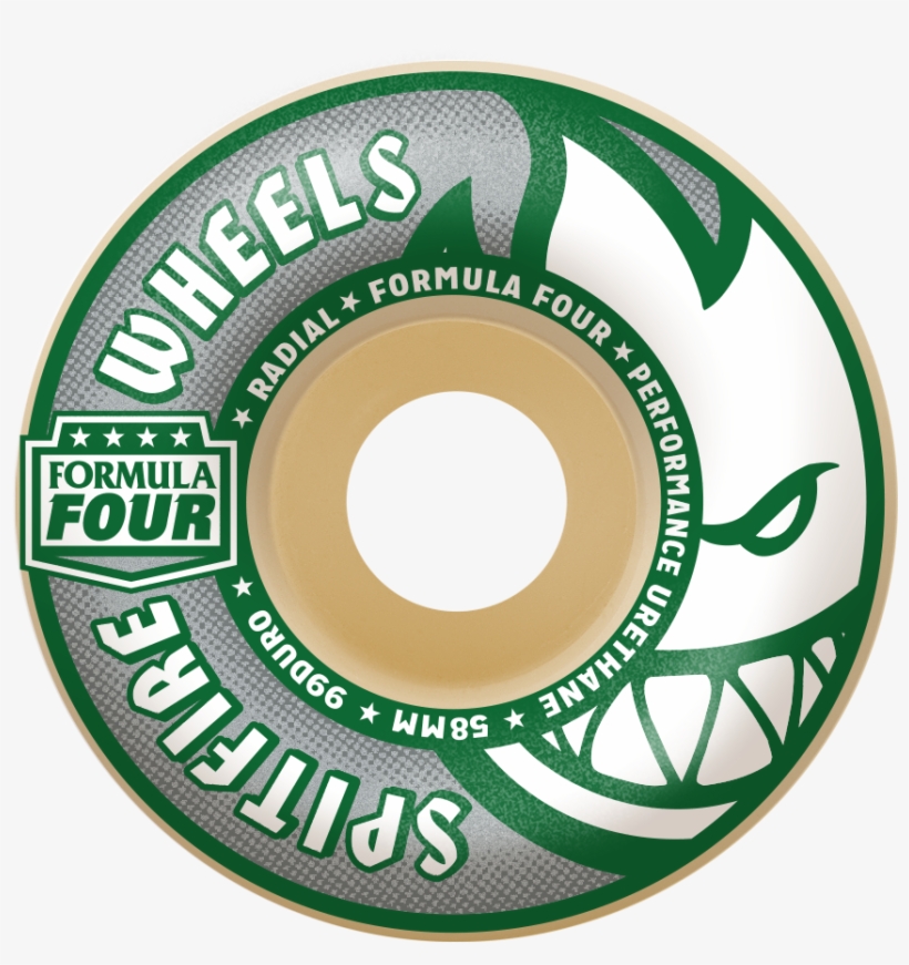 Spitfire 58mm Kader Radial Formula Four Wheels - Spitfire Formula Four Radials 101d 54mm Wheels, transparent png #4655731