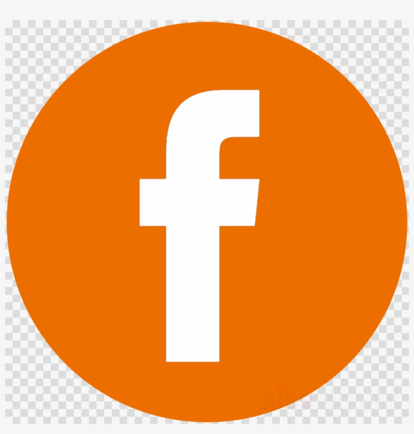 Facebook Icon Vector Png Orange Clipart Computer Icons - Clipart Basketball Court, transparent png #4656548