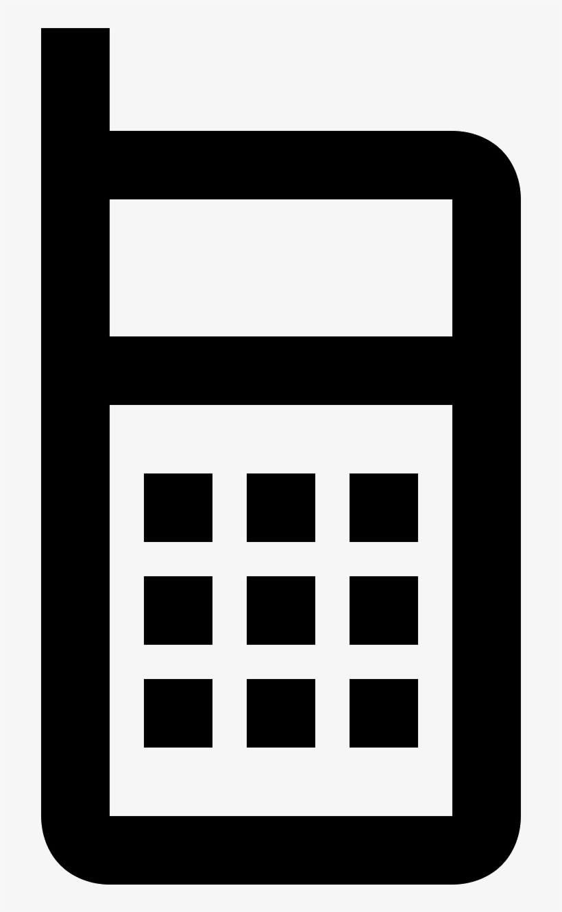 Cell Phone Icon - Icon, transparent png #4656794