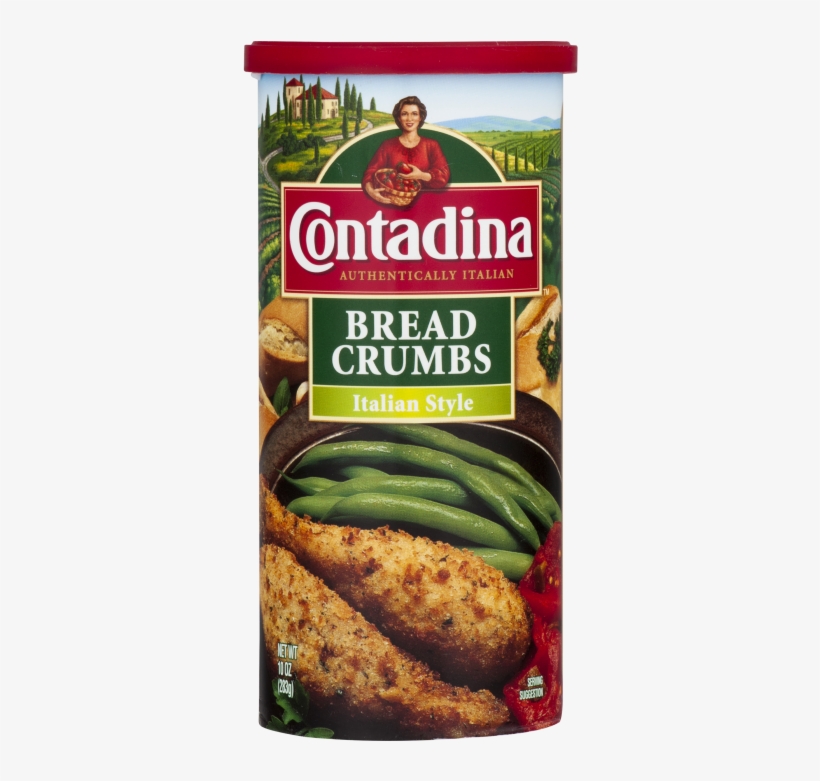 Zest Of 2 Lemons - Contadina Three Cheese Bread Crumbs 10 Oz. Canister, transparent png #4656990