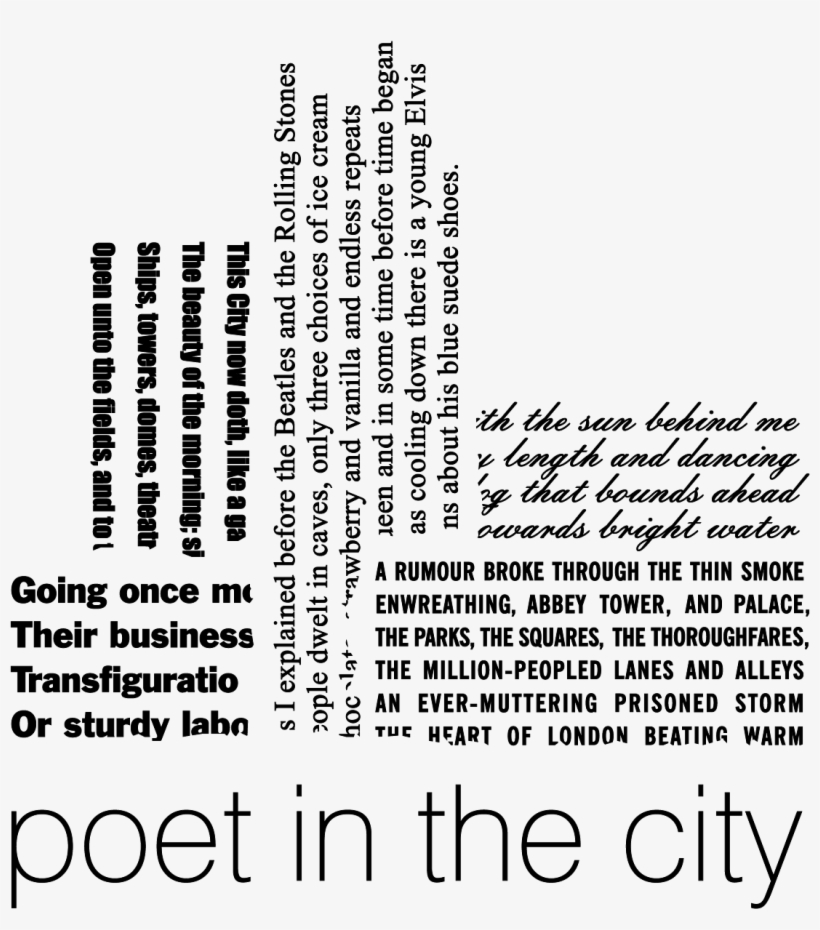 Collaborators So Far - Poet In The City, transparent png #4657062