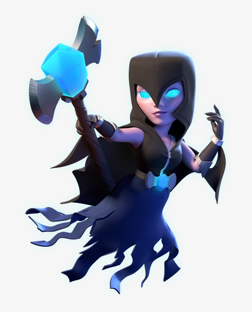 Clash Royale Witch Png - Night Witch Clash Royale Png, transparent png #4657240