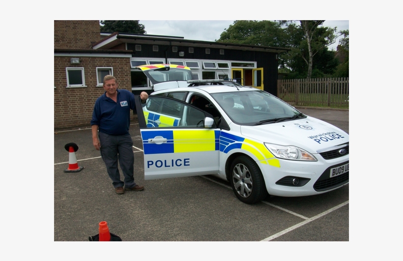 Jerry And Police Car - Car, transparent png #4658805