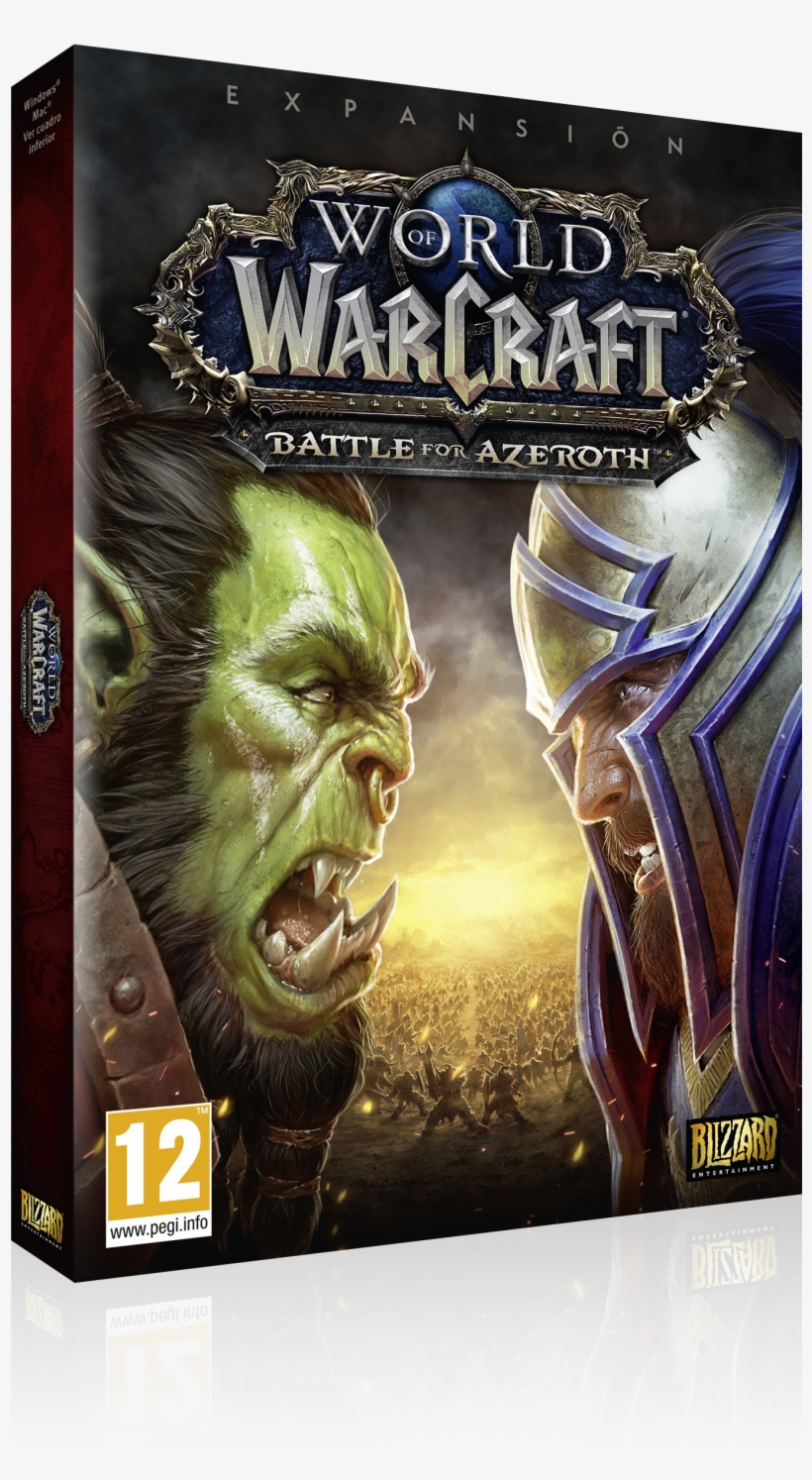Wowbfa Se 3d Lt Sp - World Of Warcraft Battle For Azeroth Physical, transparent png #4659712