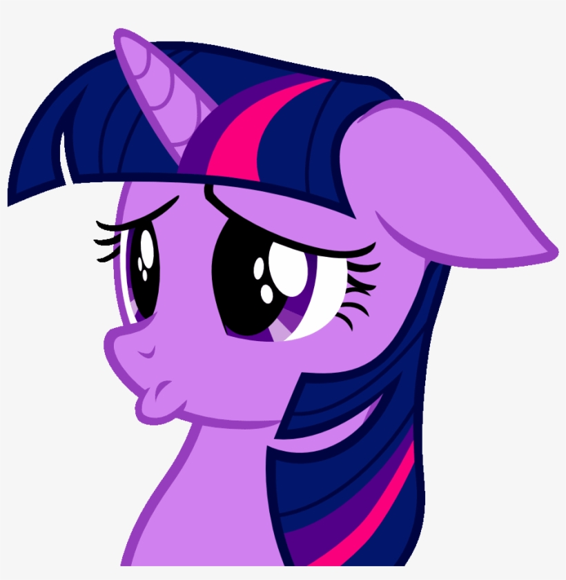 Twilight Sparkle Rainbow Dash Pinkie Pie Rarity Pony - Twilight Sparkle Sad Face, transparent png #4660211