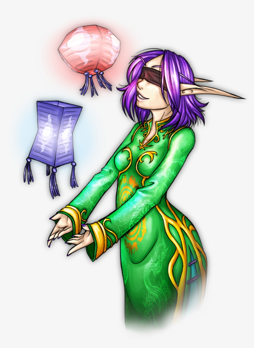 Drawn Lunar Warcraft Character - Clip Art, transparent png #4660306