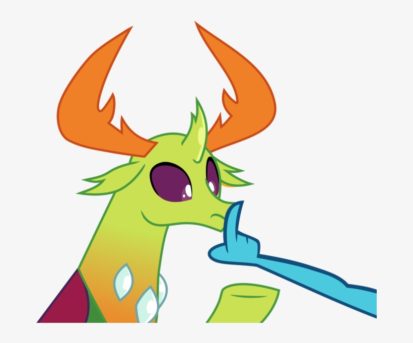Frownfactory, Changedling, Changeling, Dragon, Horn - Cartoon, transparent png #4660590
