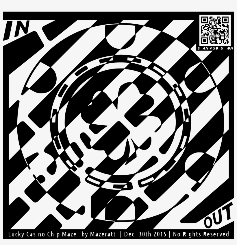 This Free Icons Png Design Of Lucky Casino Chip Maze, transparent png #4661042