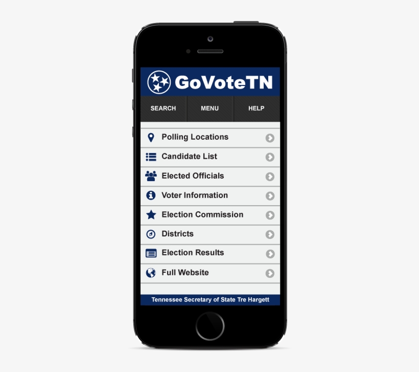 Govotetn App - Got Vote Tn App, transparent png #4661048