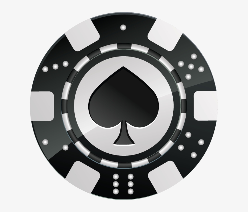 Black Chip Tournament Suicide Jacks Poker Club Png - Black Poker Chips, transparent png #4661112