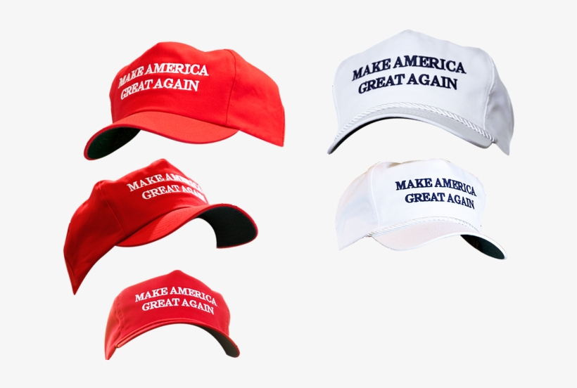 Trumphatsredwhite1 - Make America Great Again Hat Trucker Hat Mesh Hat Snapback, transparent png #4661178