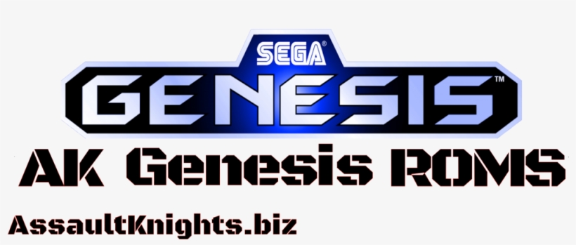 Welcome To The Sega Genesis Rom Page - Sega, transparent png #4661448