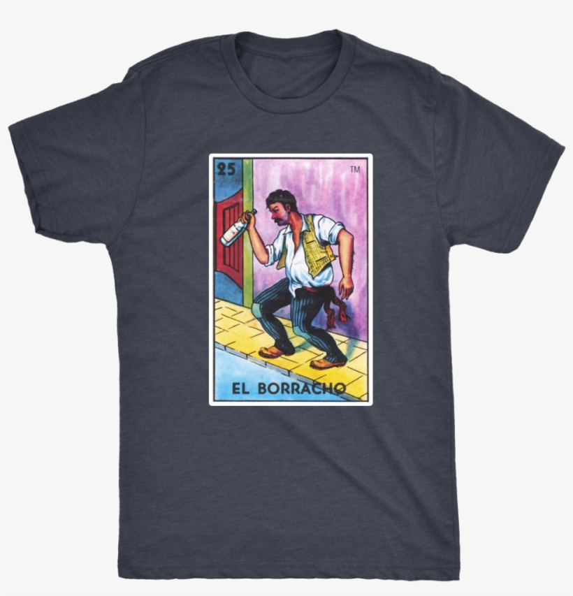El Borracho Mens T-shirt - El Borracho / The Drunk, transparent png #4661657