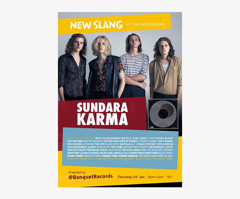Sundara Karma / New Slang - Sundara Karma, transparent png #4661992