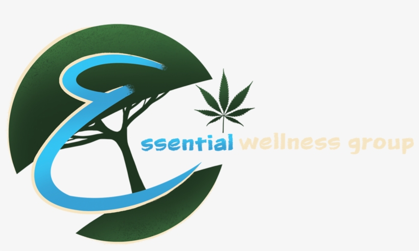 Essential Wellness Group Logo - Cannabis Leaf 5'x7'area Rug, transparent png #4662692