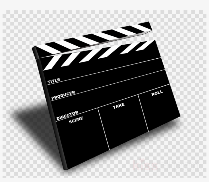 Download Movie Slate Transparent Background Clipart - Director Cut Board Transparent, transparent png #4663362