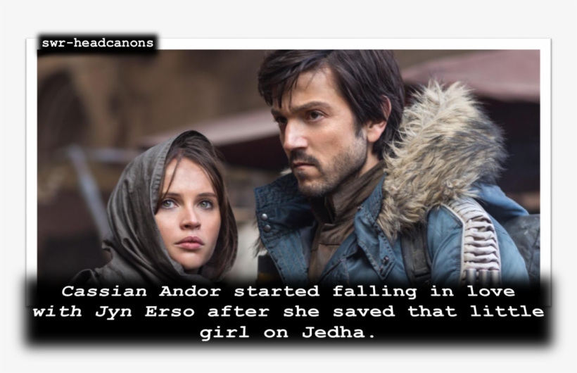 Cassian Andor Started Falling In Love With Jyn Erso - Cassian Andor En Rogue One, transparent png #4663876