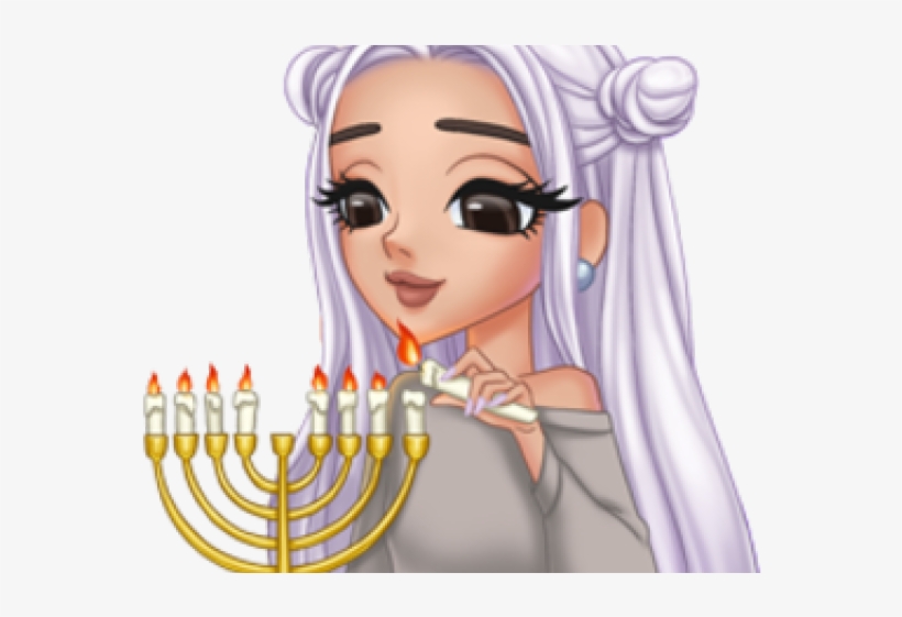 Ariana Grande Clipart Candle - Arimojis Gif, transparent png #4664268