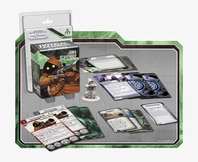 Last Up Are Hera Syndulla And Chopper, The Team Leader - Star Wars Imperial Assault Jawa Scavenger Villain Pack, transparent png #4664345