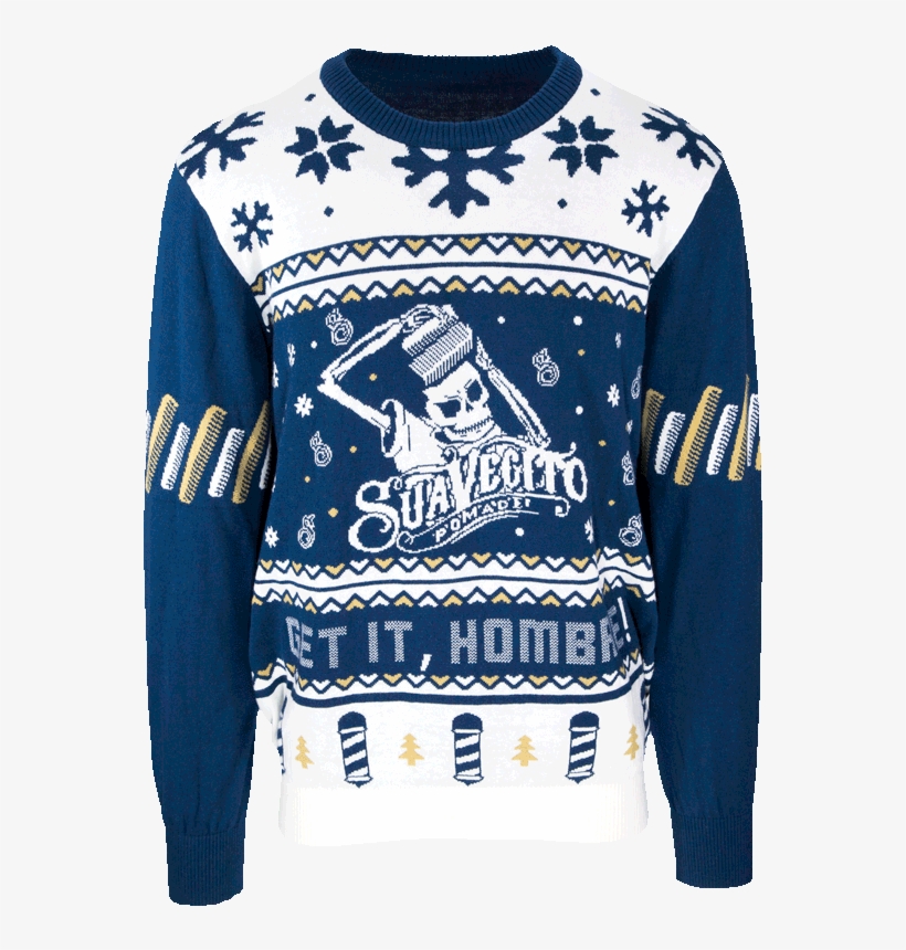 Suavecito Ugly Xmas Sweater, transparent png #4664886