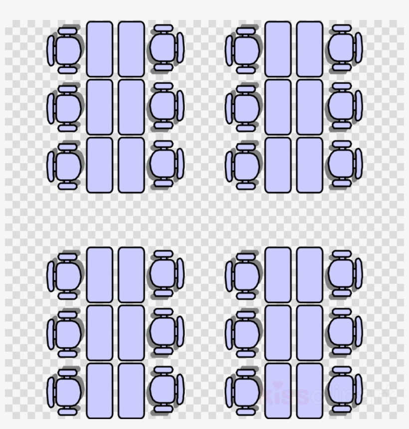 Download Office Seating Plan Template Clipart Table - Office Seat Layout Png, transparent png #4665283