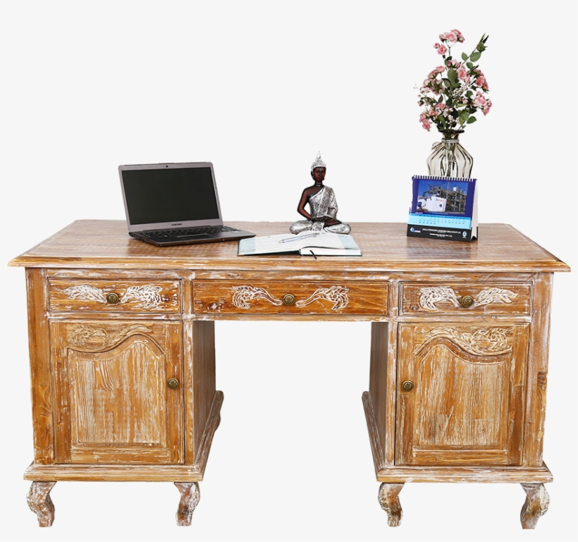 Fossil Office Desk - Computer Desk, transparent png #4665640