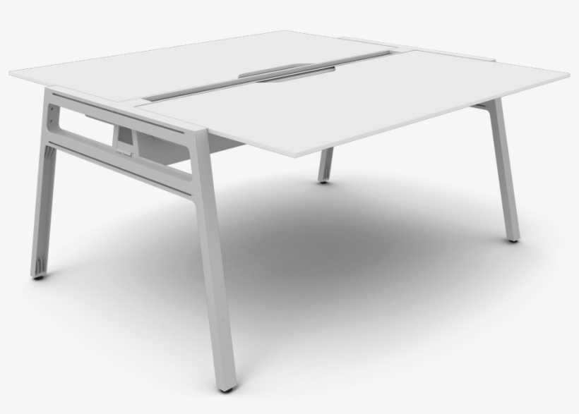 Bivi Table For Two Office Furniture, Desk, Desktop, - Coffee Table, transparent png #4665696