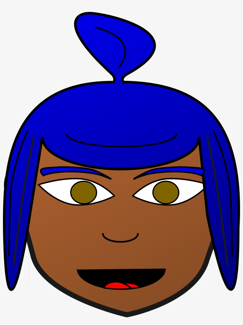 This Free Icons Png Design Of Space Girl Head, transparent png #4666054