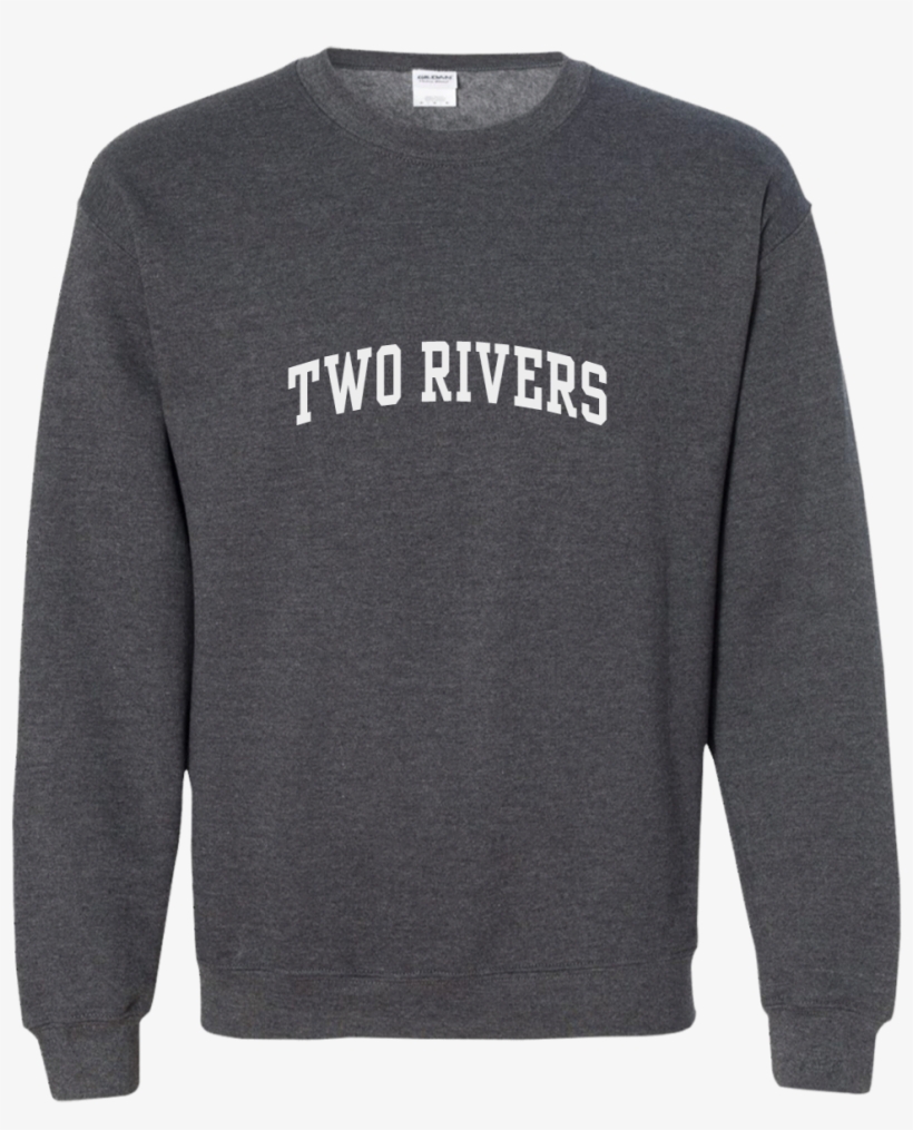 Two Rivers Middle School Sweatshirt With Two Rivers - T-shirt, transparent png #4666061