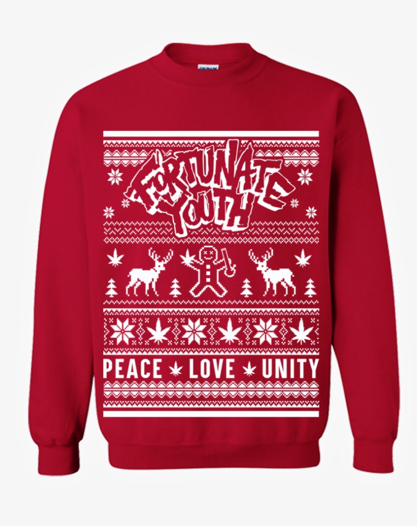 black and white christmas jumper