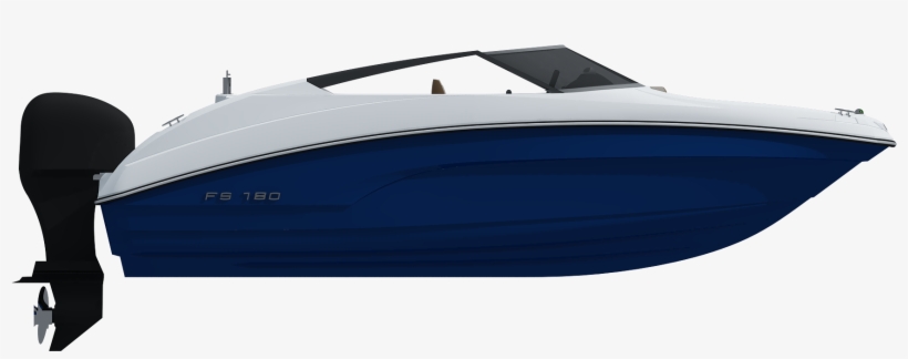Lancha Fs Yachts Fs 180 Azul 3d 2 - Lanchas Png, transparent png #4666888