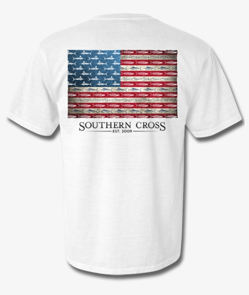 American Flag And Release Short Sleeve, T-shirts - Sleeve, transparent png #4667546