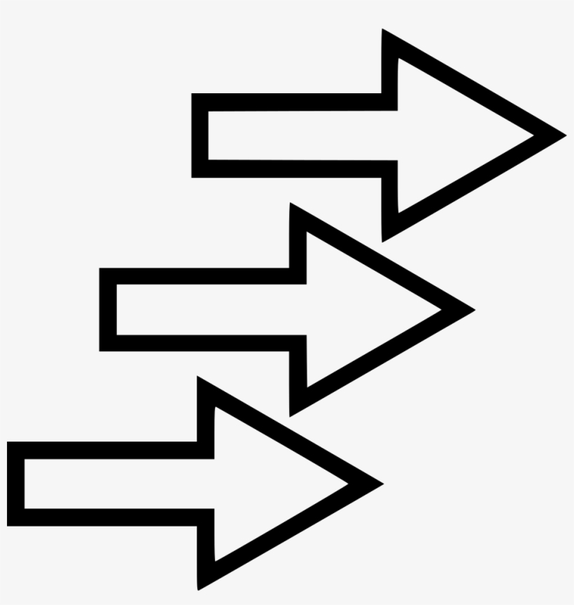 Png File Svg - White Arrows, transparent png #4668277