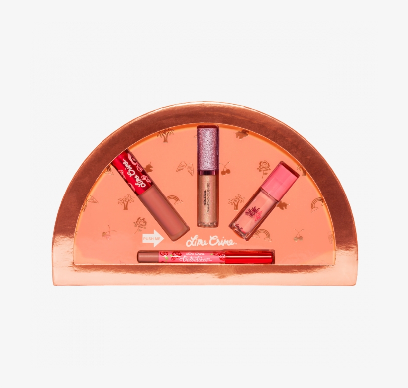 Lime Crime Holiday Best Of Lips Bundle 213463 By Lime - Best Of Lip Holiday Collection Lime Crime Nudes, transparent png #4668347