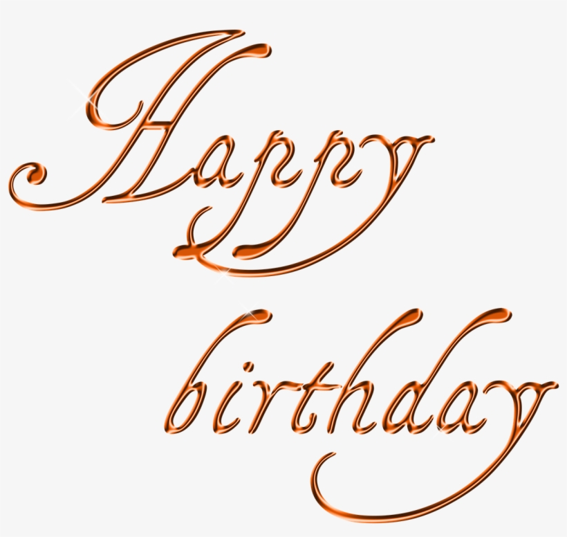 Happy Birthday Png 12, Buy Clip Art - Tulisan Happy Birthday Keren, transparent png #4668609