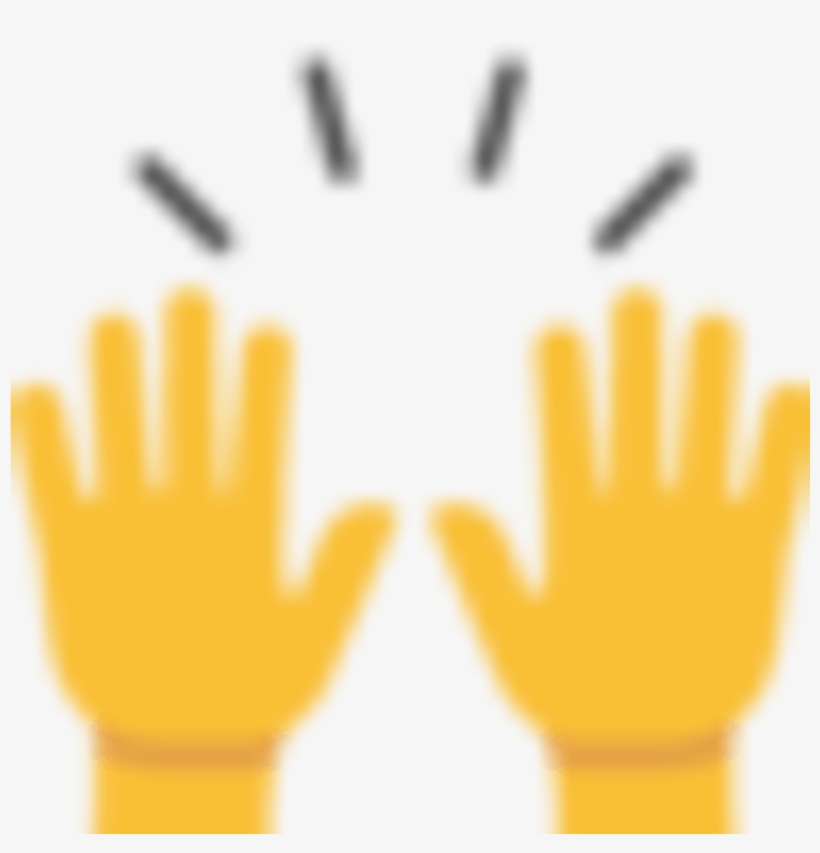 Top Tweeted Emojis4 - Raising Hands Emoji Png, transparent png #4669544