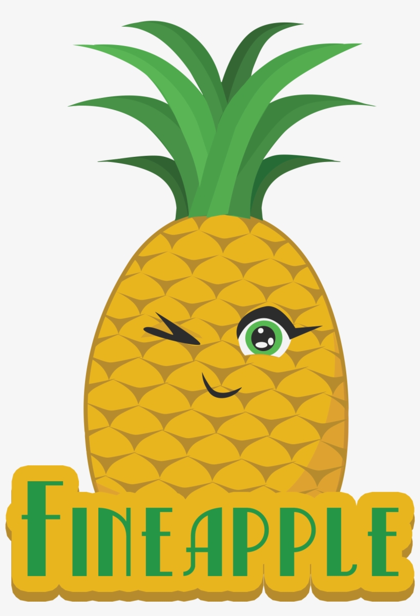 Vector Created For My Teepublic Store - Pineapple, transparent png #4669771