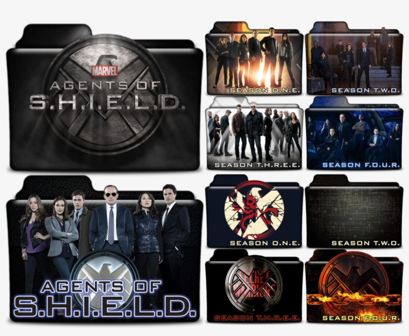 Agents Of Shield Logo Png - Agents Of Shield Season 5 Folder Icon, transparent png #4670477
