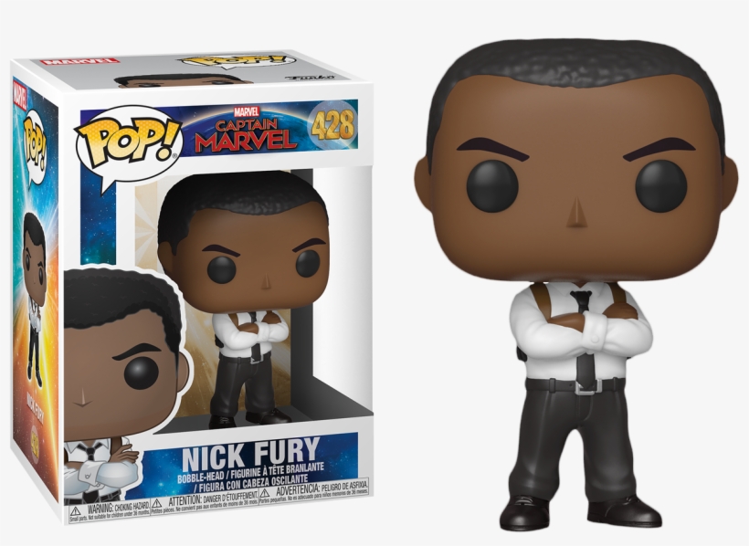 Captain - Captain Marvel Pop Figures, transparent png #4671137